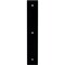 Ekena Millwork Hamilton Steel Bracket, Powder Coated Black 2"W x 12"D x 12"H BKTM02X12X12HAPBL - alternate 9